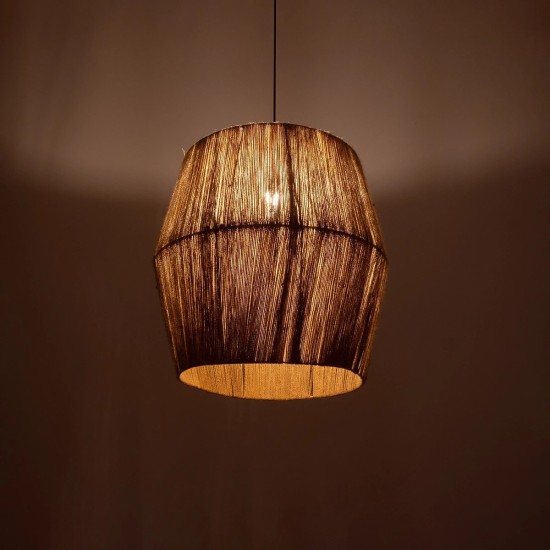 GLOBOSTAR® CONE 205-0058 Boho Κρεμαστό Φωτιστικό Οροφής με Ντουί 1 x E27 AC 220-240V IP20 - Μπεζ - M55 x Π55 x Υ50cm GLOBOSTAR® CONE 205-0058 Boho Κρεμαστό Φωτιστικό Οροφής με Ντουί 1 x E27 AC 220-240V IP20 - Μπεζ - M55 x Π55 x Υ50cm