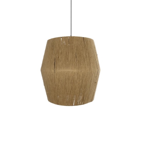 GLOBOSTAR® CONE 205-0058 Boho Κρεμαστό Φωτιστικό Οροφής με Ντουί 1 x E27 AC 220-240V IP20 - Μπεζ - M55 x Π55 x Υ50cm GLOBOSTAR® CONE 205-0058 Boho Κρεμαστό Φωτιστικό Οροφής με Ντουί 1 x E27 AC 220-240V IP20 - Μπεζ - M55 x Π55 x Υ50cm