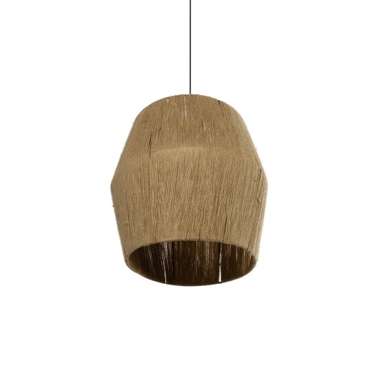 GLOBOSTAR® CONE 205-0058 Boho Κρεμαστό Φωτιστικό Οροφής με Ντουί 1 x E27 AC 220-240V IP20 - Μπεζ - M55 x Π55 x Υ50cm GLOBOSTAR® CONE 205-0058 Boho Κρεμαστό Φωτιστικό Οροφής με Ντουί 1 x E27 AC 220-240V IP20 - Μπεζ - M55 x Π55 x Υ50cm