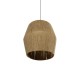 GLOBOSTAR® CONE 205-0058 Boho Κρεμαστό Φωτιστικό Οροφής με Ντουί 1 x E27 AC 220-240V IP20 - Μπεζ - M55 x Π55 x Υ50cm GLOBOSTAR® CONE 205-0058 Boho Κρεμαστό Φωτιστικό Οροφής με Ντουί 1 x E27 AC 220-240V IP20 - Μπεζ - M55 x Π55 x Υ50cm