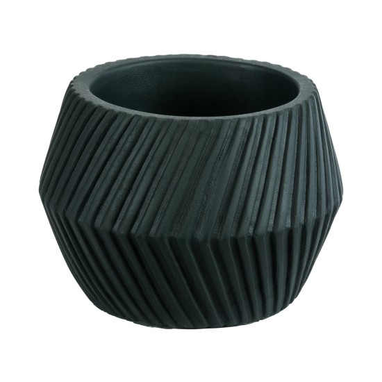 GloboStar® Artificial Garden BARBADOS 20538 Διακοσμητικό Κεραμικό Κασπώ Γλάστρα - Flower Pot Πράσινο Φ11 x Υ8.5cm GloboStar® Artificial Garden BARBADOS 20538 Διακοσμητικό Κεραμικό Κασπώ Γλάστρα - Flower Pot Πράσινο Φ11 x Υ8.5cm
