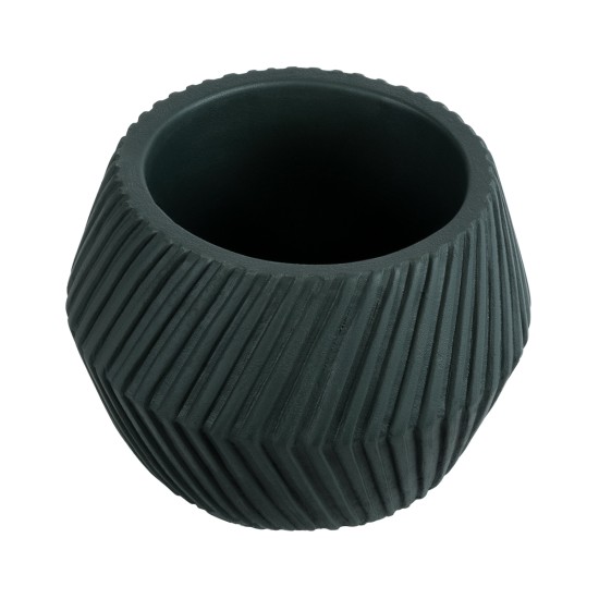 GloboStar® Artificial Garden BARBADOS 20538 Διακοσμητικό Κεραμικό Κασπώ Γλάστρα - Flower Pot Πράσινο Φ11 x Υ8.5cm GloboStar® Artificial Garden BARBADOS 20538 Διακοσμητικό Κεραμικό Κασπώ Γλάστρα - Flower Pot Πράσινο Φ11 x Υ8.5cm