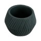 GloboStar® Artificial Garden BARBADOS 20538 Διακοσμητικό Κεραμικό Κασπώ Γλάστρα - Flower Pot Πράσινο Φ11 x Υ8.5cm GloboStar® Artificial Garden BARBADOS 20538 Διακοσμητικό Κεραμικό Κασπώ Γλάστρα - Flower Pot Πράσινο Φ11 x Υ8.5cm