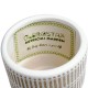 GloboStar® Artificial Garden AMARETTO 20543 Διακοσμητικό Κεραμικό Κασπώ Γλάστρα - Flower Pot Μπεζ με Λευκό Φ11 x Υ11cm GloboStar® Artificial Garden AMARETTO 20543 Διακοσμητικό Κεραμικό Κασπώ Γλάστρα - Flower Pot Μπεζ με Λευκό Φ11 x Υ11cm