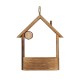 GloboStar® Artificial Garden ALSACE 20552 Κρεμαστή Διακοσμητική Ξύλινη Γλάστρα - Καφέ - Μ18 x Π7.5 x Υ27cm GloboStar® Artificial Garden ALSACE 20552 Κρεμαστή Διακοσμητική Ξύλινη Γλάστρα - Καφέ - Μ18 x Π7.5 x Υ27cm