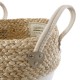 GloboStar® Artificial Garden NEVADA 20577 Διακοσμητικό Πλεκτό Κασπώ Γλάστρα - Flower Pot Μπεζ με Λευκό Φ33 x Υ28cm GloboStar® Artificial Garden NEVADA 20577 Διακοσμητικό Πλεκτό Κασπώ Γλάστρα - Flower Pot Μπεζ με Λευκό Φ33 x Υ28cm