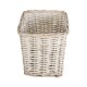 GloboStar® Artificial Garden KYOTO 20590 Διακοσμητικό Πλεκτό Καλάθι - Κασπώ Γλάστρα - Flower Pot Λευκό με Μπεζ Φ22 x Υ25cm GloboStar® Artificial Garden KYOTO 20590 Διακοσμητικό Πλεκτό Καλάθι - Κασπώ Γλάστρα - Flower Pot Λευκό με Μπεζ Φ22 x Υ25cm