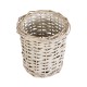 GloboStar® Artificial Garden DOMINGO 20591 Διακοσμητικό Πλεκτό Καλάθι - Κασπώ Γλάστρα - Flower Pot Λευκό με Μπεζ Φ16 x Υ18cm GloboStar® Artificial Garden DOMINGO 20591 Διακοσμητικό Πλεκτό Καλάθι - Κασπώ Γλάστρα - Flower Pot Λευκό με Μπεζ Φ16 x Υ18cm