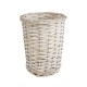 GloboStar® Artificial Garden DOMINGO 20592 Διακοσμητικό Πλεκτό Καλάθι - Κασπώ Γλάστρα - Flower Pot Λευκό με Μπεζ Φ19 x Υ24cm GloboStar® Artificial Garden DOMINGO 20592 Διακοσμητικό Πλεκτό Καλάθι - Κασπώ Γλάστρα - Flower Pot Λευκό με Μπεζ Φ19 x Υ24cm