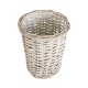 GloboStar® Artificial Garden DOMINGO 20592 Διακοσμητικό Πλεκτό Καλάθι - Κασπώ Γλάστρα - Flower Pot Λευκό με Μπεζ Φ19 x Υ24cm GloboStar® Artificial Garden DOMINGO 20592 Διακοσμητικό Πλεκτό Καλάθι - Κασπώ Γλάστρα - Flower Pot Λευκό με Μπεζ Φ19 x Υ24cm