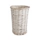 GloboStar® Artificial Garden DOMINGO 20593 Διακοσμητικό Πλεκτό Καλάθι - Κασπώ Γλάστρα - Flower Pot Λευκό με Μπεζ Φ21 x Υ30cm GloboStar® Artificial Garden DOMINGO 20593 Διακοσμητικό Πλεκτό Καλάθι - Κασπώ Γλάστρα - Flower Pot Λευκό με Μπεζ Φ21 x Υ30cm