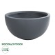 GloboStar® Artificial Garden BALTIMORE 20697 Διακοσμητικό Πολυεστερικό Τσιμεντένιο Κασπώ Γλάστρα - Flower Pot Γκρι Φ61 x Υ30cm GloboStar® Artificial Garden BALTIMORE 20697 Διακοσμητικό Πολυεστερικό Τσιμεντένιο Κασπώ Γλάστρα - Flower Pot Γκρι Φ61 x Υ30cm