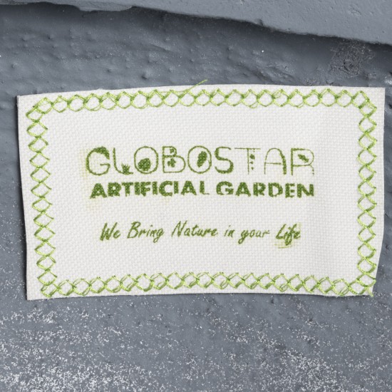 GloboStar® Artificial Garden BALTIMORE 20697 Διακοσμητικό Πολυεστερικό Τσιμεντένιο Κασπώ Γλάστρα - Flower Pot Γκρι Φ61 x Υ30cm GloboStar® Artificial Garden BALTIMORE 20697 Διακοσμητικό Πολυεστερικό Τσιμεντένιο Κασπώ Γλάστρα - Flower Pot Γκρι Φ61 x Υ30cm