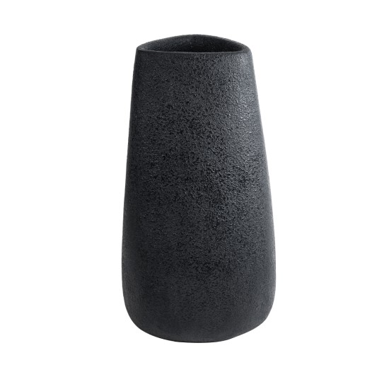 GloboStar® Artificial Garden CHLOE 20709 Επιδαπέδιο Πολυεστερικό Τσιμεντένιο Κασπώ Γλάστρα - Flower Pot Μαύρο Μ45 x Π49 x Υ90cm GloboStar® Artificial Garden CHLOE 20709 Επιδαπέδιο Πολυεστερικό Τσιμεντένιο Κασπώ Γλάστρα - Flower Pot Μαύρο Μ45 x Π49 x Υ90cm