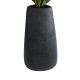 GloboStar® Artificial Garden CHLOE 20709 Επιδαπέδιο Πολυεστερικό Τσιμεντένιο Κασπώ Γλάστρα - Flower Pot Μαύρο Μ45 x Π49 x Υ90cm GloboStar® Artificial Garden CHLOE 20709 Επιδαπέδιο Πολυεστερικό Τσιμεντένιο Κασπώ Γλάστρα - Flower Pot Μαύρο Μ45 x Π49 x Υ90cm