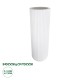 GloboStar® Artificial Garden MARSALA 20735 Επιδαπέδιο Πολυεστερικό Τσιμεντένιο Κασπώ Γλάστρα - Flower Pot Λευκό Φ41 x Υ120cm GloboStar® Artificial Garden MARSALA 20735 Επιδαπέδιο Πολυεστερικό Τσιμεντένιο Κασπώ Γλάστρα - Flower Pot Λευκό Φ41 x Υ120cm