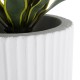 GloboStar® Artificial Garden MARSALA 20735 Επιδαπέδιο Πολυεστερικό Τσιμεντένιο Κασπώ Γλάστρα - Flower Pot Λευκό Φ41 x Υ120cm GloboStar® Artificial Garden MARSALA 20735 Επιδαπέδιο Πολυεστερικό Τσιμεντένιο Κασπώ Γλάστρα - Flower Pot Λευκό Φ41 x Υ120cm