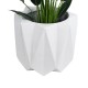 GloboStar® Artificial Garden PADOVA 20741 Επιδαπέδιο Πολυεστερικό Τσιμεντένιο Κασπώ Γλάστρα - Flower Pot Λευκό Φ51 x Υ46cm GloboStar® Artificial Garden PADOVA 20741 Επιδαπέδιο Πολυεστερικό Τσιμεντένιο Κασπώ Γλάστρα - Flower Pot Λευκό Φ51 x Υ46cm