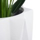 GloboStar® Artificial Garden PADOVA 20741 Επιδαπέδιο Πολυεστερικό Τσιμεντένιο Κασπώ Γλάστρα - Flower Pot Λευκό Φ51 x Υ46cm GloboStar® Artificial Garden PADOVA 20741 Επιδαπέδιο Πολυεστερικό Τσιμεντένιο Κασπώ Γλάστρα - Flower Pot Λευκό Φ51 x Υ46cm