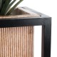 GloboStar® Artificial Garden CASSIANO 20753 Επιδαπέδιο Μεταλλικό Τσιμεντένιο Κασπώ Γλάστρα - Flower Pot Καφέ με Μαύρο Μ36 x Π36 x Υ90cm GloboStar® Artificial Garden CASSIANO 20753 Επιδαπέδιο Μεταλλικό Τσιμεντένιο Κασπώ Γλάστρα - Flower Pot Καφέ με Μαύρο Μ36 x Π36 x Υ90cm