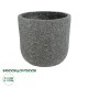 GloboStar® Artificial Garden ERICE 20758 Επιδαπέδιο Πολυεστερικό Τσιμεντένιο Κασπώ Γλάστρα - Flower Pot Γκρι Φ31 x Υ28cm GloboStar® Artificial Garden ERICE 20758 Επιδαπέδιο Πολυεστερικό Τσιμεντένιο Κασπώ Γλάστρα - Flower Pot Γκρι Φ31 x Υ28cm
