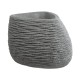 GloboStar® Artificial Garden RONDA 20759 Επιδαπέδιο Πολυεστερικό Τσιμεντένιο Κασπώ Γλάστρα - Flower Pot Γκρι Μ63 x Π41 x Υ47cm GloboStar® Artificial Garden RONDA 20759 Επιδαπέδιο Πολυεστερικό Τσιμεντένιο Κασπώ Γλάστρα - Flower Pot Γκρι Μ63 x Π41 x Υ47cm