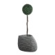 GloboStar® Artificial Garden RONDA 20759 Επιδαπέδιο Πολυεστερικό Τσιμεντένιο Κασπώ Γλάστρα - Flower Pot Γκρι Μ63 x Π41 x Υ47cm GloboStar® Artificial Garden RONDA 20759 Επιδαπέδιο Πολυεστερικό Τσιμεντένιο Κασπώ Γλάστρα - Flower Pot Γκρι Μ63 x Π41 x Υ47cm