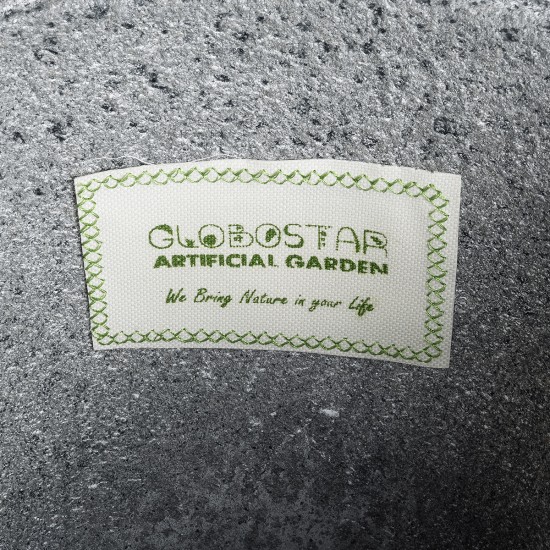 GloboStar® Artificial Garden RONDA 20760 Επιδαπέδιο Πολυεστερικό Τσιμεντένιο Κασπώ Γλάστρα - Flower Pot Γκρι Μ54 x Π48 x Υ104cm GloboStar® Artificial Garden RONDA 20760 Επιδαπέδιο Πολυεστερικό Τσιμεντένιο Κασπώ Γλάστρα - Flower Pot Γκρι Μ54 x Π48 x Υ104cm