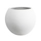 GloboStar® Artificial Garden MURANO 20766 Επιδαπέδιο Πολυεστερικό Τσιμεντένιο Κασπώ Γλάστρα - Flower Pot Λευκό Φ90 x Υ70cm GloboStar® Artificial Garden MURANO 20766 Επιδαπέδιο Πολυεστερικό Τσιμεντένιο Κασπώ Γλάστρα - Flower Pot Λευκό Φ90 x Υ70cm