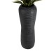 GloboStar® Artificial Garden BARRIO 20772 Επιδαπέδιο Πολυεστερικό Τσιμεντένιο Κασπώ Γλάστρα - Flower Pot Μαύρο Φ40 x Υ122cm GloboStar® Artificial Garden BARRIO 20772 Επιδαπέδιο Πολυεστερικό Τσιμεντένιο Κασπώ Γλάστρα - Flower Pot Μαύρο Φ40 x Υ122cm