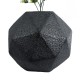 GloboStar® Artificial Garden CARNABY 20780 Επιδαπέδιο Πολυεστερικό Τσιμεντένιο Κασπώ Γλάστρα - Flower Pot Μαύρο Μ30 x Π30 x Υ30cm GloboStar® Artificial Garden CARNABY 20780 Επιδαπέδιο Πολυεστερικό Τσιμεντένιο Κασπώ Γλάστρα - Flower Pot Μαύρο Μ30 x Π30 x Υ30cm