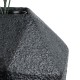 GloboStar® Artificial Garden CARNABY 20780 Επιδαπέδιο Πολυεστερικό Τσιμεντένιο Κασπώ Γλάστρα - Flower Pot Μαύρο Μ30 x Π30 x Υ30cm GloboStar® Artificial Garden CARNABY 20780 Επιδαπέδιο Πολυεστερικό Τσιμεντένιο Κασπώ Γλάστρα - Flower Pot Μαύρο Μ30 x Π30 x Υ30cm