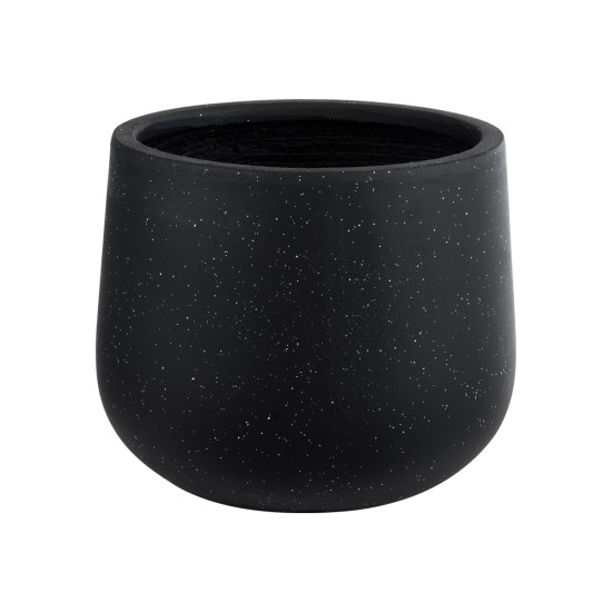 GloboStar® Artificial Garden MAYFAIR 20801 Διακοσμητικό Πολυεστερικό Τσιμεντένιο Κασπώ Γλάστρα - Flower Pot Μαύρο με Λευκές Λεπτομέριες Μ25 x Π27 x Υ30cm GloboStar® Artificial Garden MAYFAIR 20801 Διακοσμητικό Πολυεστερικό Τσιμεντένιο Κασπώ Γλάστρα - Flower Pot Μαύρο με Λευκές Λεπτομέριες Μ25 x Π27 x Υ30cm
