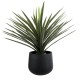 GloboStar® Artificial Garden MAYFAIR 20801 Διακοσμητικό Πολυεστερικό Τσιμεντένιο Κασπώ Γλάστρα - Flower Pot Μαύρο με Λευκές Λεπτομέριες Μ25 x Π27 x Υ30cm GloboStar® Artificial Garden MAYFAIR 20801 Διακοσμητικό Πολυεστερικό Τσιμεντένιο Κασπώ Γλάστρα - Flower Pot Μαύρο με Λευκές Λεπτομέριες Μ25 x Π27 x Υ30cm