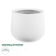 GloboStar® Artificial Garden CHELSEA 20802 Διακοσμητικό Πολυεστερικό Τσιμεντένιο Κασπώ Γλάστρα - Flower Pot Λευκό με Μαύρες Λεπτομέριες Μ25 x Π27 x Υ25cm GloboStar® Artificial Garden CHELSEA 20802 Διακοσμητικό Πολυεστερικό Τσιμεντένιο Κασπώ Γλάστρα - Flower Pot Λευκό με Μαύρες Λεπτομέριες Μ25 x Π27 x Υ25cm