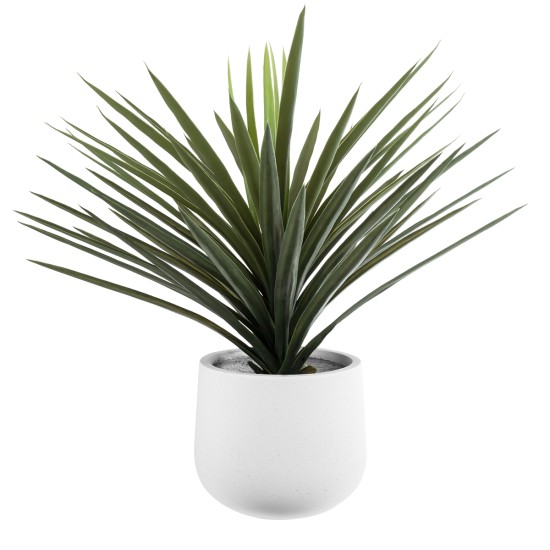 GloboStar® Artificial Garden CHELSEA 20802 Διακοσμητικό Πολυεστερικό Τσιμεντένιο Κασπώ Γλάστρα - Flower Pot Λευκό με Μαύρες Λεπτομέριες Μ25 x Π27 x Υ25cm GloboStar® Artificial Garden CHELSEA 20802 Διακοσμητικό Πολυεστερικό Τσιμεντένιο Κασπώ Γλάστρα - Flower Pot Λευκό με Μαύρες Λεπτομέριες Μ25 x Π27 x Υ25cm