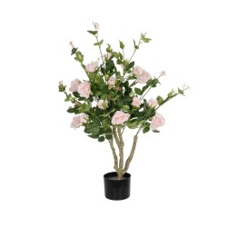GloboStar® Artificial Garden LIGHT PINK ROSES 21071 Τεχνητό Διακοσμητικό Φυτό Τριανταφυλλιά Μ50 x Π50 x Υ90cm GloboStar® Artificial Garden LIGHT PINK ROSES 21071 Τεχνητό Διακοσμητικό Φυτό Τριανταφυλλιά Μ50 x Π50 x Υ90cm