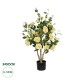 GloboStar® Artificial Garden YELLOW ROSES 21073 Τεχνητό Διακοσμητικό Φυτό Τριανταφυλλιά Μ50 x Π50 x Υ90cm GloboStar® Artificial Garden YELLOW ROSES 21073 Τεχνητό Διακοσμητικό Φυτό Τριανταφυλλιά Μ50 x Π50 x Υ90cm