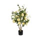 GloboStar® Artificial Garden YELLOW ROSES 21073 Τεχνητό Διακοσμητικό Φυτό Τριανταφυλλιά Μ50 x Π50 x Υ90cm GloboStar® Artificial Garden YELLOW ROSES 21073 Τεχνητό Διακοσμητικό Φυτό Τριανταφυλλιά Μ50 x Π50 x Υ90cm