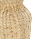 GLOBOSTAR® Artificial Garden HAVANA 21222 Διακοσμητικό Πλεκτό Βάζο - Καλάθι - Μπεζ - Μ16 x Π16 x Υ25cm