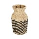 GLOBOSTAR® Artificial Garden VERSALLES 21226 Διακοσμητικό Πλεκτό Βάζο - Καλάθι - Μπεζ & Μαύρο - Π16 x M16 x Υ25cm GLOBOSTAR® Artificial Garden VERSALLES 21226 Διακοσμητικό Πλεκτό Βάζο - Καλάθι - Μπεζ & Μαύρο - Π16 x M16 x Υ25cm