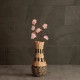 GLOBOSTAR® Artificial Garden BOLOGNA 21228 Διακοσμητικό Πλεκτό Βάζο - Καλάθι - Μπεζ & Μαύρο - Π20 x M20 x Υ42cm GLOBOSTAR® Artificial Garden BOLOGNA 21228 Διακοσμητικό Πλεκτό Βάζο - Καλάθι - Μπεζ & Μαύρο - Π20 x M20 x Υ42cm
