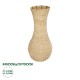 GLOBOSTAR® Artificial Garden SANDIAGO 21233 Διακοσμητικό Πλεκτό Βάζο - Καλάθι - Μπεζ - Π30 x M30 x Υ60cm GLOBOSTAR® Artificial Garden SANDIAGO 21233 Διακοσμητικό Πλεκτό Βάζο - Καλάθι - Μπεζ - Π30 x M30 x Υ60cm
