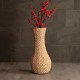 GLOBOSTAR® Artificial Garden SANDIAGO 21233 Διακοσμητικό Πλεκτό Βάζο - Καλάθι - Μπεζ - Π30 x M30 x Υ60cm GLOBOSTAR® Artificial Garden SANDIAGO 21233 Διακοσμητικό Πλεκτό Βάζο - Καλάθι - Μπεζ - Π30 x M30 x Υ60cm