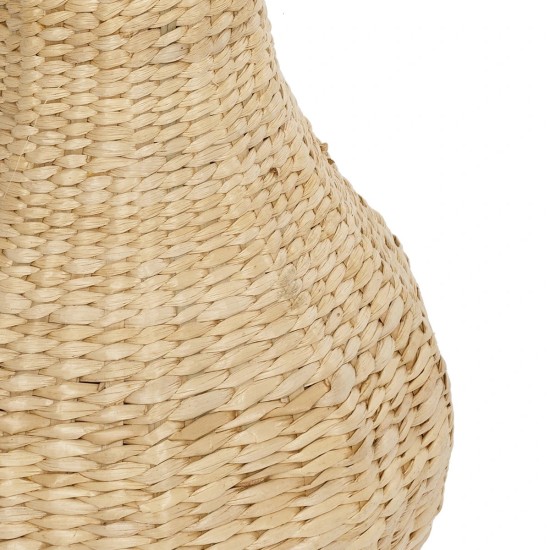 GloboStar® Artificial Garden MONACO 21236 Διακοσμητικό Πλεκτό Καλάθι - Κασπώ Γλάστρα - Flower Pot Μπεζ με Καφέ Π25 x M25 x Υ45cm GloboStar® Artificial Garden MONACO 21236 Διακοσμητικό Πλεκτό Καλάθι - Κασπώ Γλάστρα - Flower Pot Μπεζ με Καφέ Π25 x M25 x Υ45cm