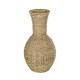 GLOBOSTAR® Artificial Garden MAUI 21242 Διακοσμητικό Πλεκτό Βάζο - Καλάθι - Μπεζ - Π22 x M22 x Υ40cm GLOBOSTAR® Artificial Garden MAUI 21242 Διακοσμητικό Πλεκτό Βάζο - Καλάθι - Μπεζ - Π22 x M22 x Υ40cm