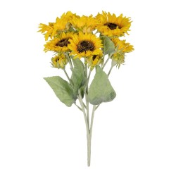 GloboStar® Artificial Garden YELLOW SUNFLOWER BRANCH 21382 Τεχνητό Διακοσμητικό Κλαδί Ηλιοτρόπιο Κίτρινο Y55cm GloboStar® Artificial Garden YELLOW SUNFLOWER BRANCH 21382 Τεχνητό Διακοσμητικό Κλαδί Ηλιοτρόπιο Κίτρινο Y55cm