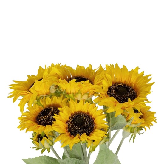 GloboStar® Artificial Garden YELLOW SUNFLOWER BRANCH 21382 Τεχνητό Διακοσμητικό Κλαδί Ηλιοτρόπιο Κίτρινο Y55cm GloboStar® Artificial Garden YELLOW SUNFLOWER BRANCH 21382 Τεχνητό Διακοσμητικό Κλαδί Ηλιοτρόπιο Κίτρινο Y55cm