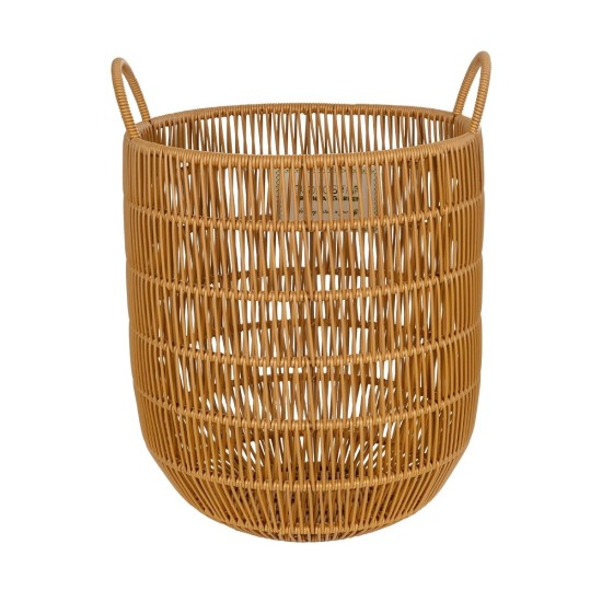 GloboStar® Artificial Garden OSAKA 21494 Διακοσμητικό Πλεκτό Καλάθι - Κασπώ Γλάστρα - Flower Pot Μπεζ Φ30cm x Υ41cm GloboStar® Artificial Garden OSAKA 21494 Διακοσμητικό Πλεκτό Καλάθι - Κασπώ Γλάστρα - Flower Pot Μπεζ Φ30cm x Υ41cm