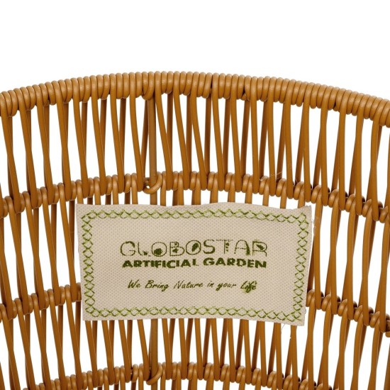 GloboStar® Artificial Garden OSAKA 21494 Διακοσμητικό Πλεκτό Καλάθι - Κασπώ Γλάστρα - Flower Pot Μπεζ Φ30cm x Υ41cm GloboStar® Artificial Garden OSAKA 21494 Διακοσμητικό Πλεκτό Καλάθι - Κασπώ Γλάστρα - Flower Pot Μπεζ Φ30cm x Υ41cm